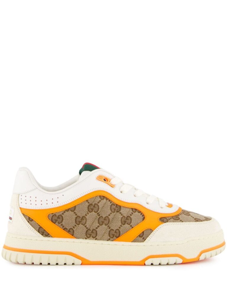 Gucci Re-Web panelled sneakers