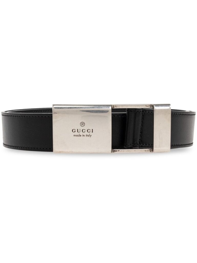 Gucci logo-buckle belt