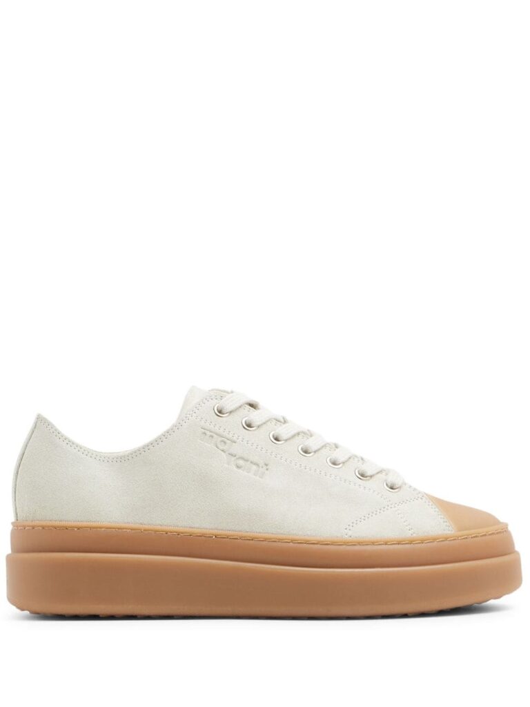 ISABEL MARANT logo-embossed low-top sneakers