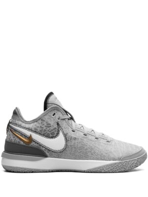 Nike Zoom LeBron NXXT Gen "Wolf Grey Metallic Gold"