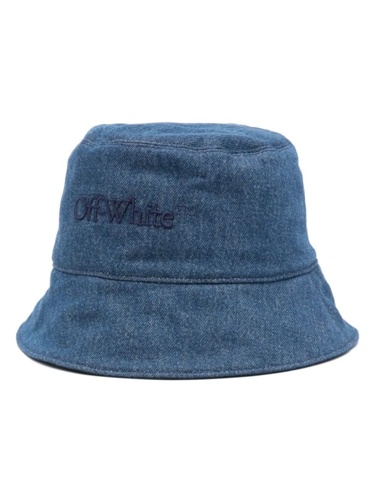 Off-White Bookish denim bucket hat