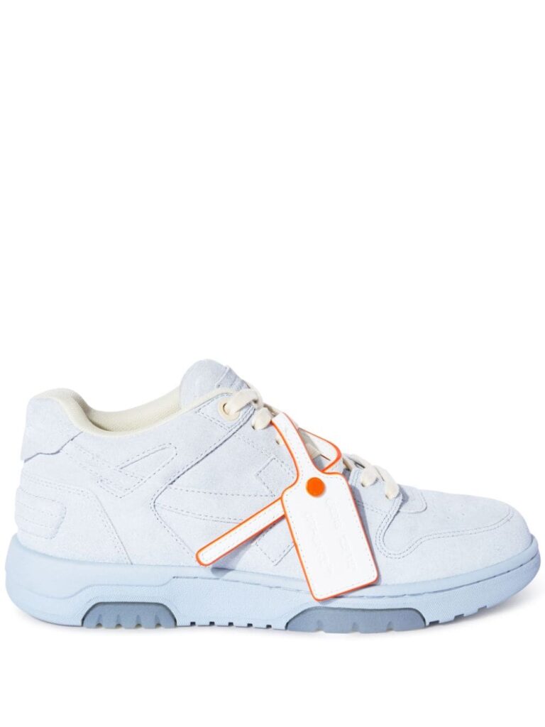 Off-White Out Of Office suede sneakers