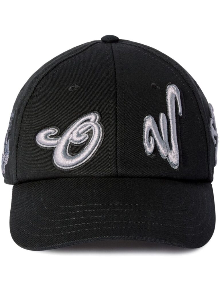 Off-White embroidered cotton cap