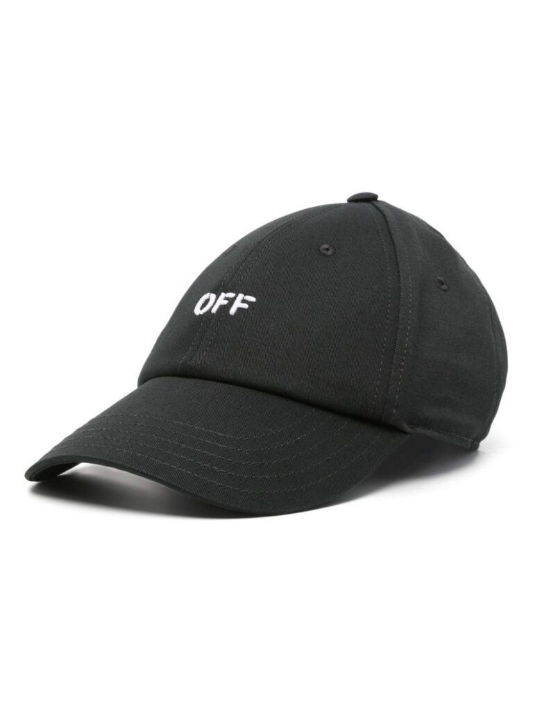 Off-White logo-embroidered baseball cap