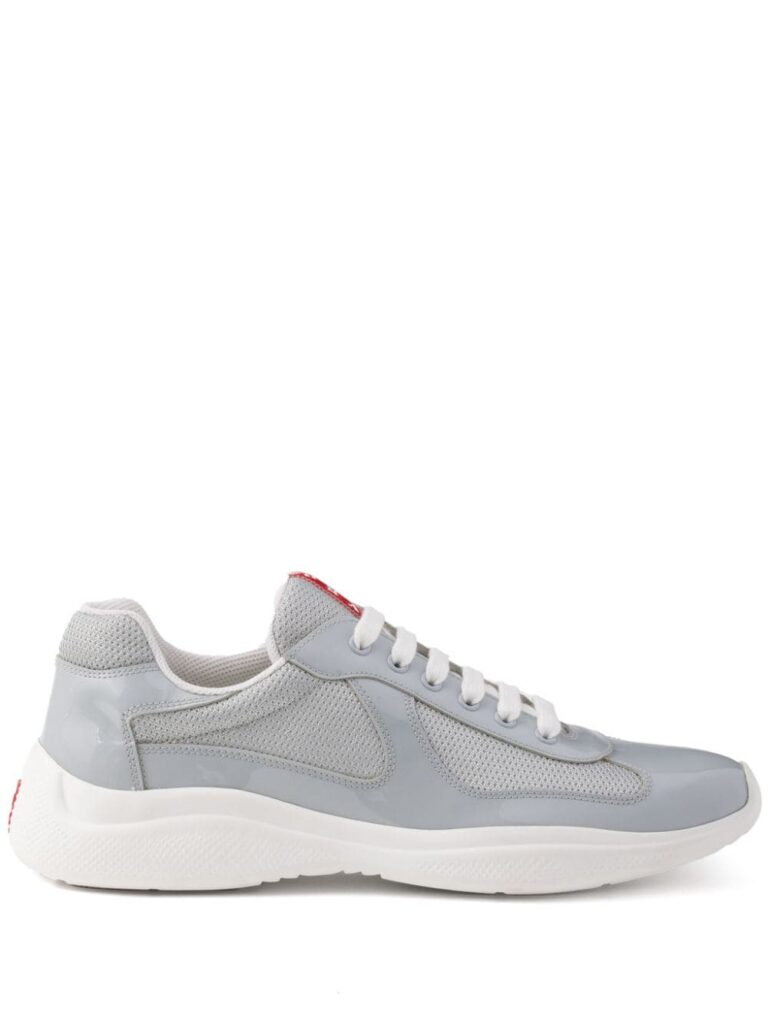 Prada America's Cup logo-patch sneakers