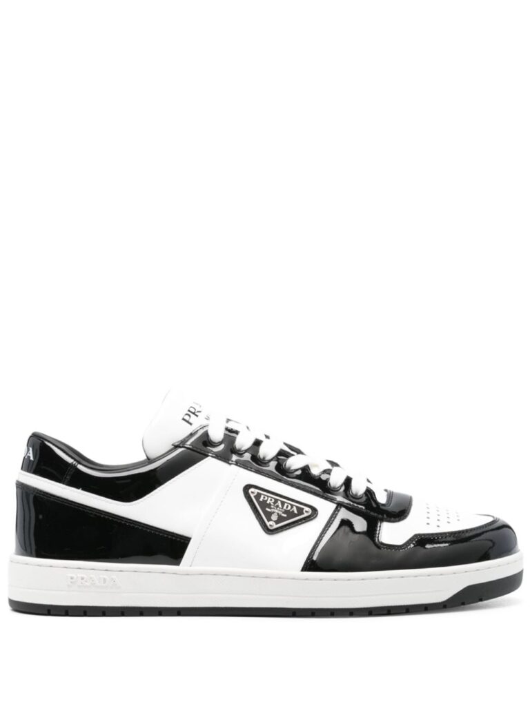 Prada Downtown leather sneakers