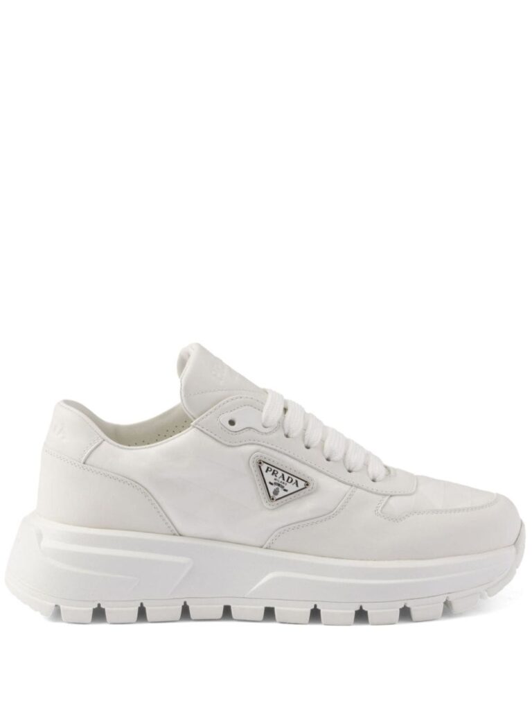 Prada PRAX 01 Re-Nylon and leather sneakers