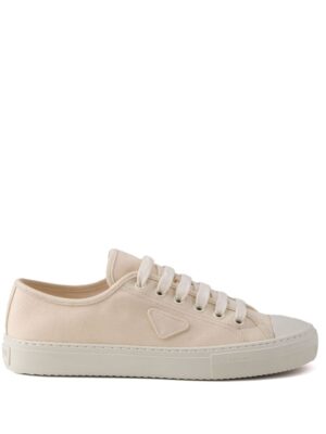 Prada triangle-logo hemp sneakers