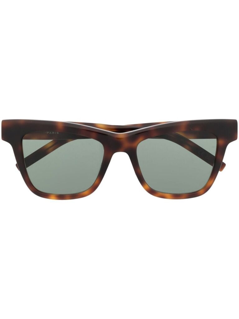 Saint Laurent Eyewear tortoiseshell-effect sunglasses