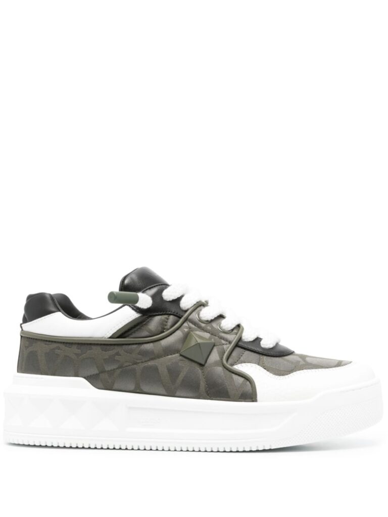 Valentino Garavani One Stud XL leather sneakers