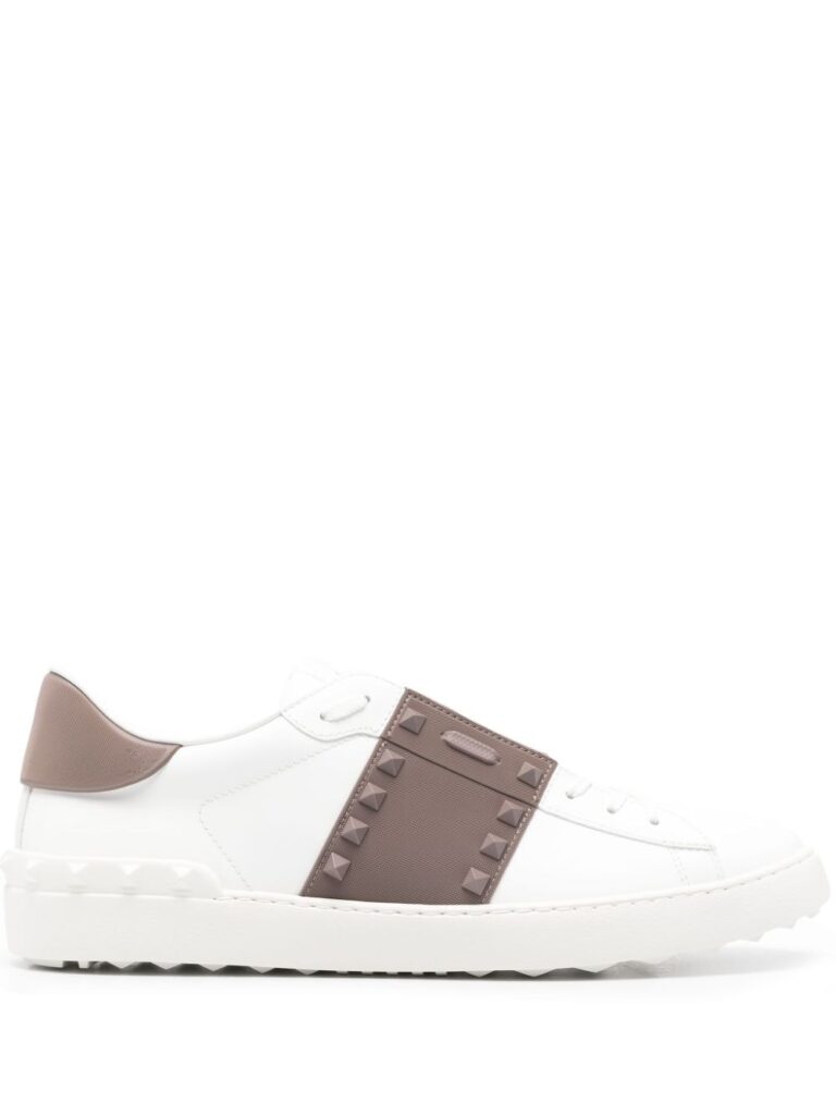 Valentino Garavani Rockstud Untitled leather sneakers