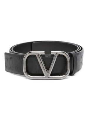 Valentino Garavani VLogo Signature leather belt