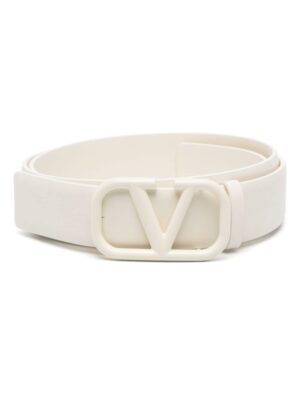 Valentino Garavani VLogo leather belt