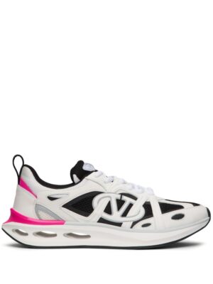 Valentino Garavani VLogo panelled lace-up sneakers