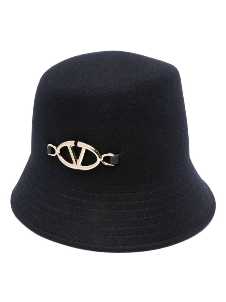 Valentino Garavani VLogo wool bucket hat