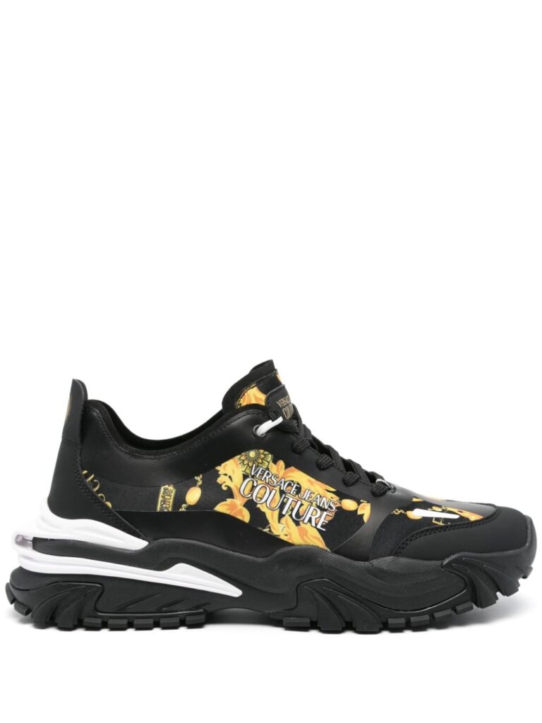 Versace Jeans Couture Barocco-print sneakers