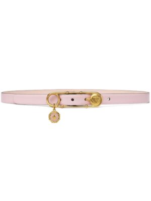 Versace Safety Pin leather belt