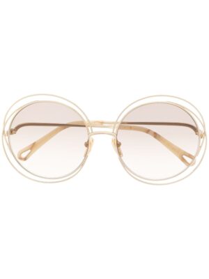 Chloé Eyewear oversized-round frame sunglasses