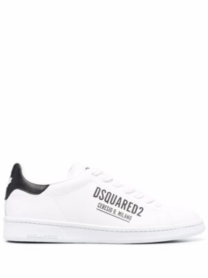 DSQUARED2 logo-print low-top sneakers