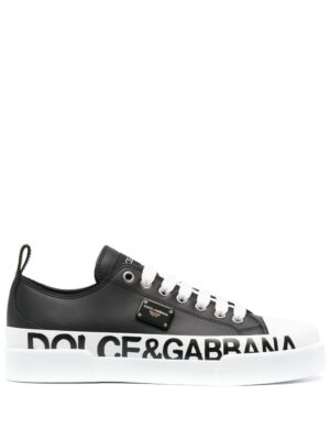 Dolce & Gabbana Portofino leather sneakers