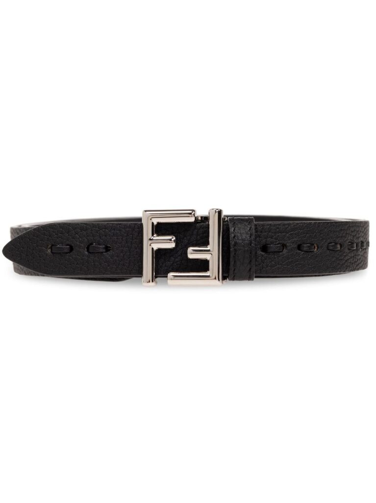 FENDI logo-plaque belt