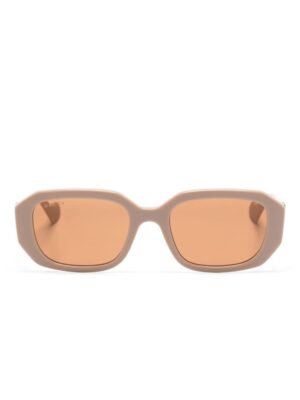 Gucci Eyewear Double-G geometric-frame sunglasses