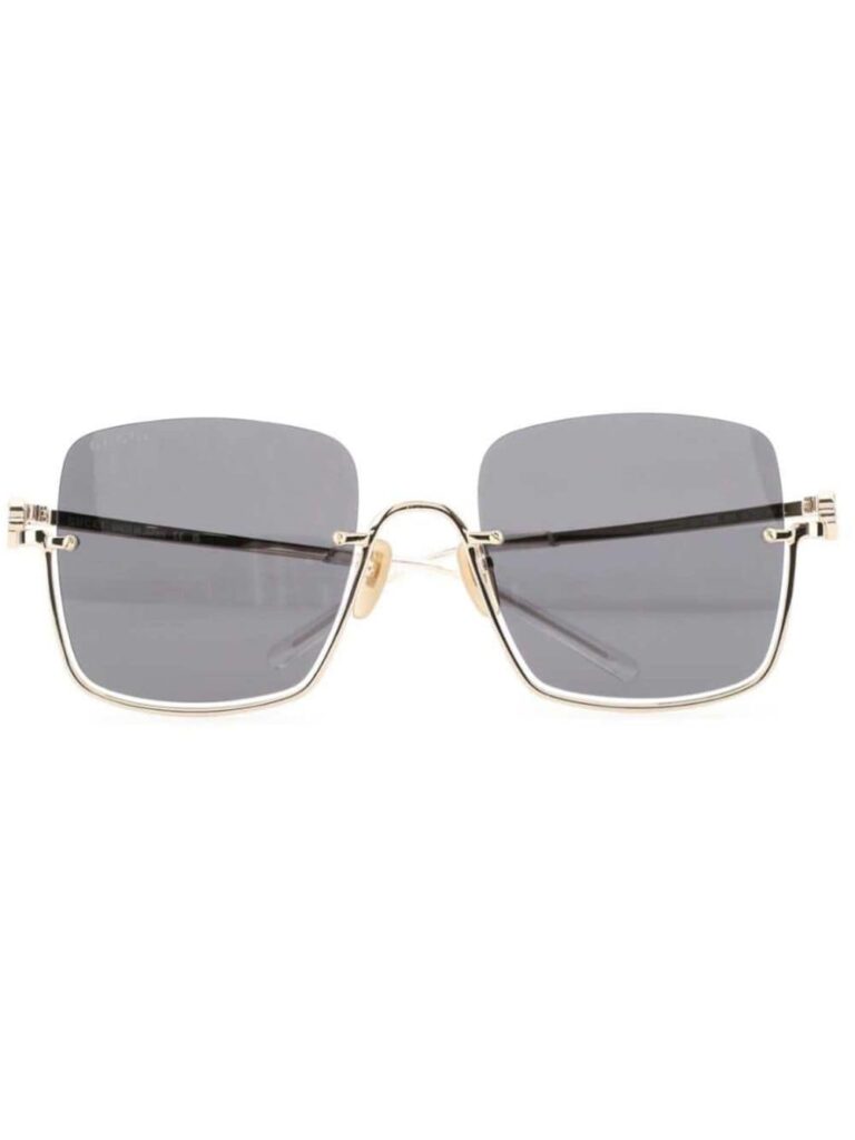 Gucci Eyewear Double G square-frame sunglasses