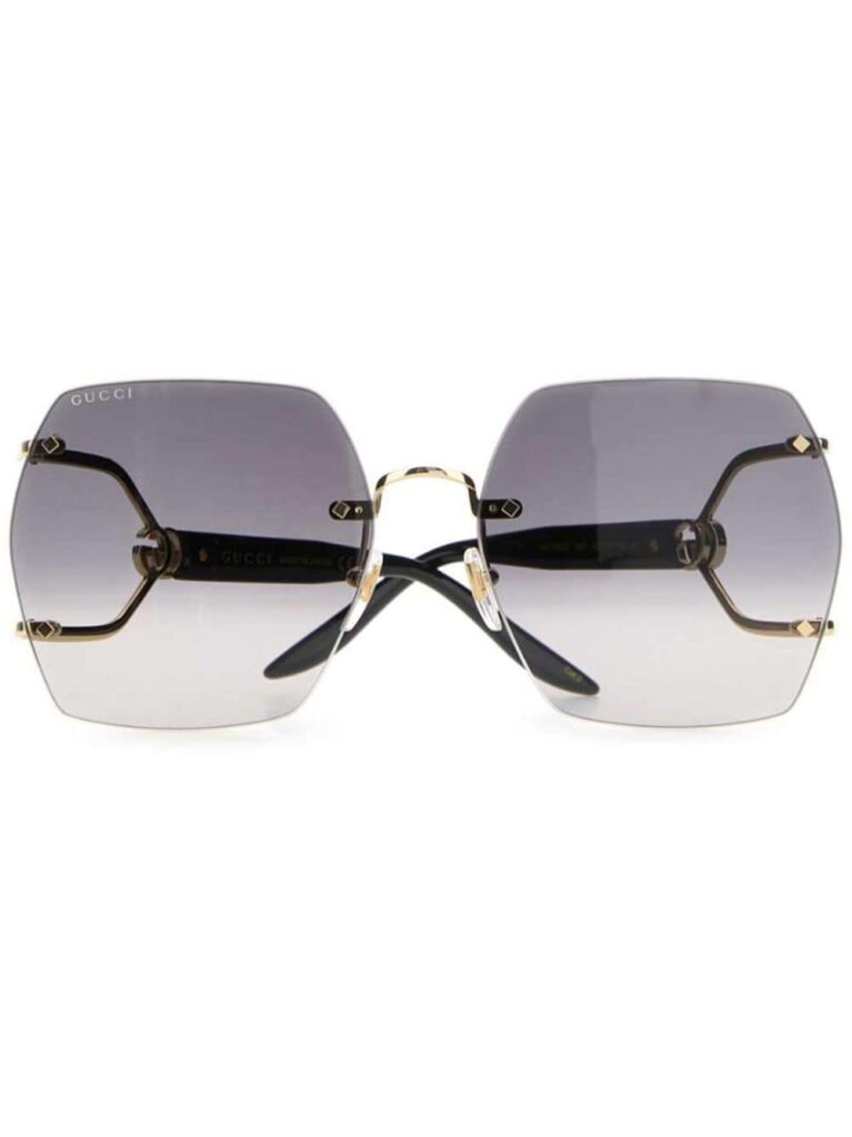 Gucci Eyewear geometric-frame sunglasses