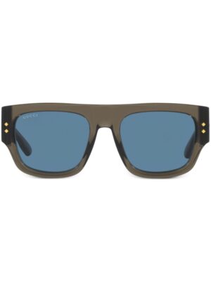 Gucci Eyewear logo-engraved square-frame sunglasses