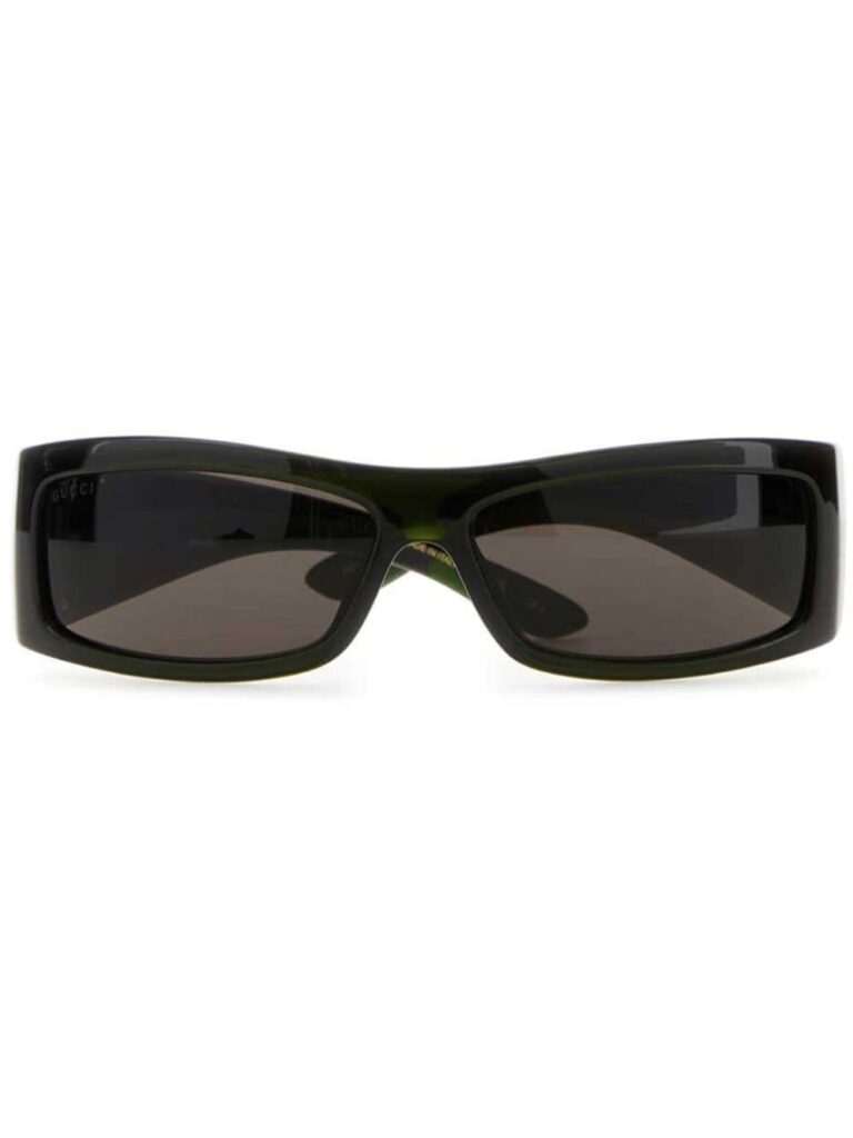 Gucci Eyewear logo-plaque rectangle-frame sunglasses