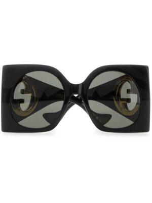 Gucci Eyewear logo-plaque square-frame sunglasses