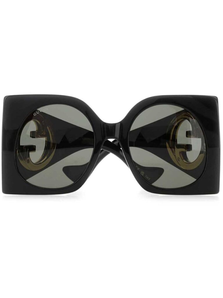 Gucci Eyewear logo-plaque square-frame sunglasses