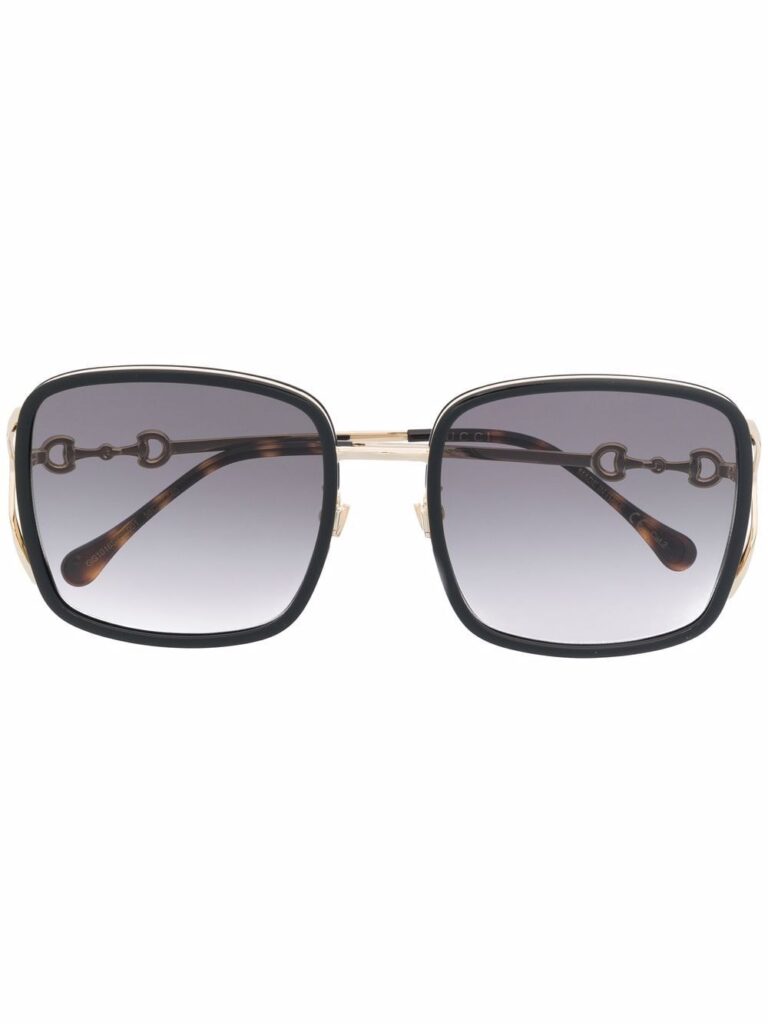 Gucci Eyewear square-frame metal sunglasses