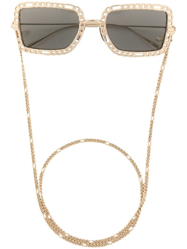 Gucci Eyewear square-frame tinted sunglasses