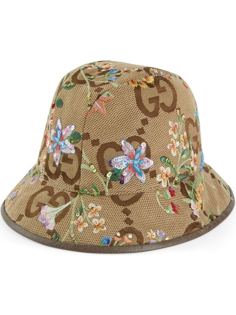 Gucci GG Flora bucket hat