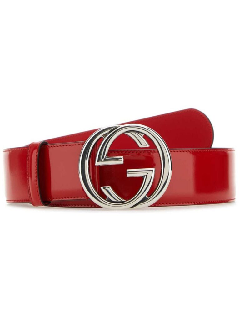 Gucci Interlocking G leather belt