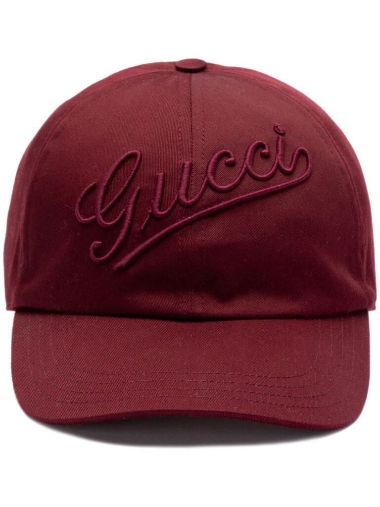 Gucci logo-embroidered baseball cap