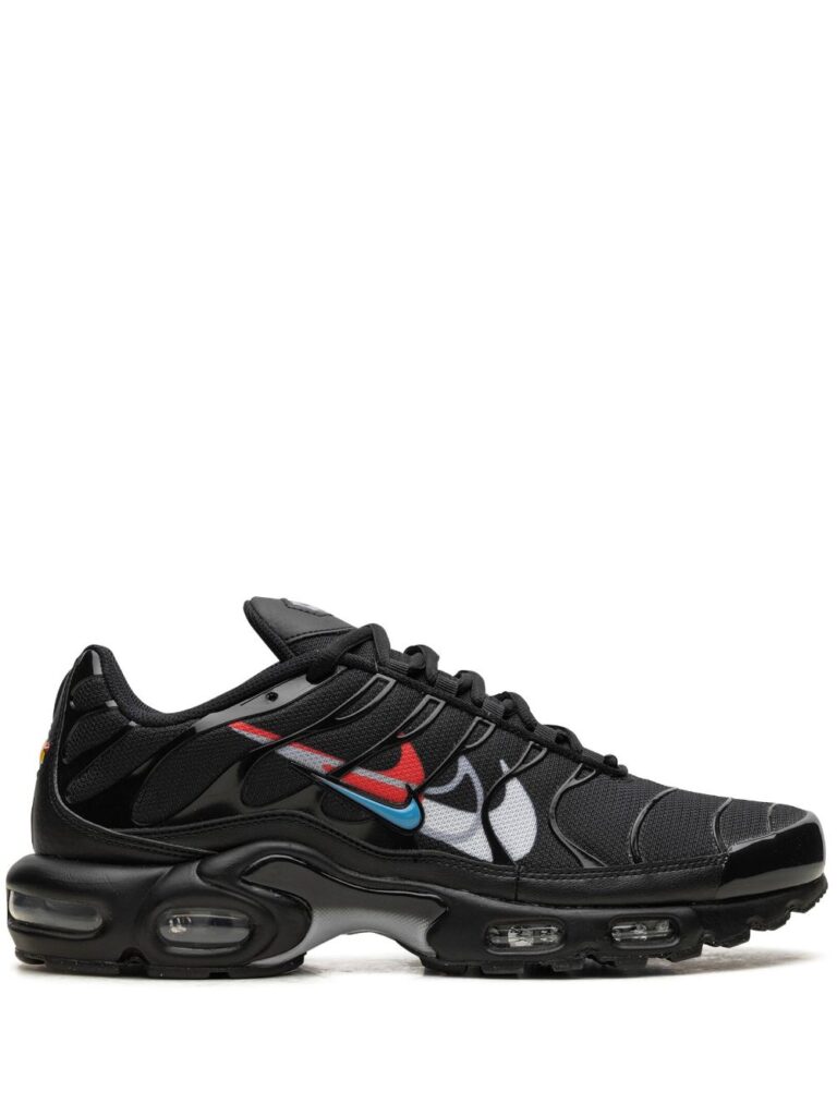 Nike Air Max Plus "Multi Swoosh Black/Bright Crimson" sneakers