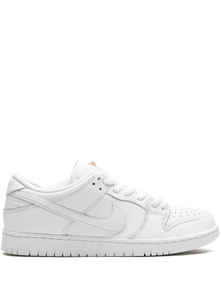 Nike SB Dunk Low Pro "Triple White" sneakers