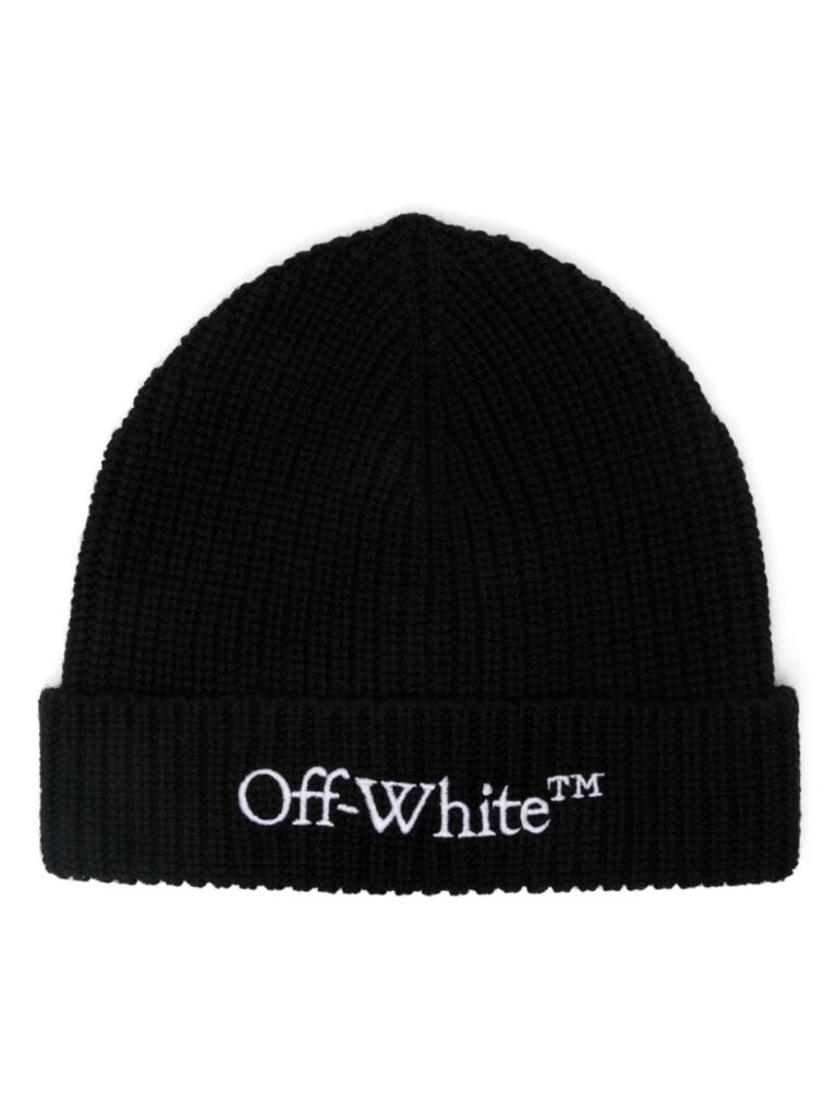 Off-White Bookish beanie hat