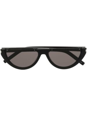 Saint Laurent Eyewear half-rim tinted-lenses sunglasses