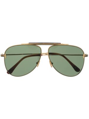 TOM FORD Eyewear TF1018 Brady Pilot Sunglasses