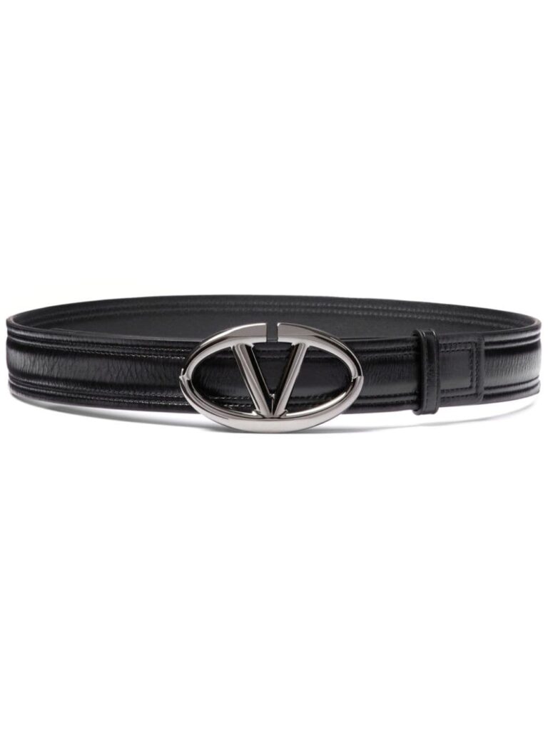 Valentino Garavani VLogo leather belt