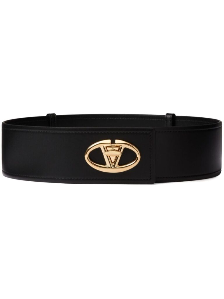 Valentino Garavani VLogo leather belt