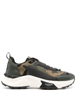 Valentino Garavani camouflage-print sneakers