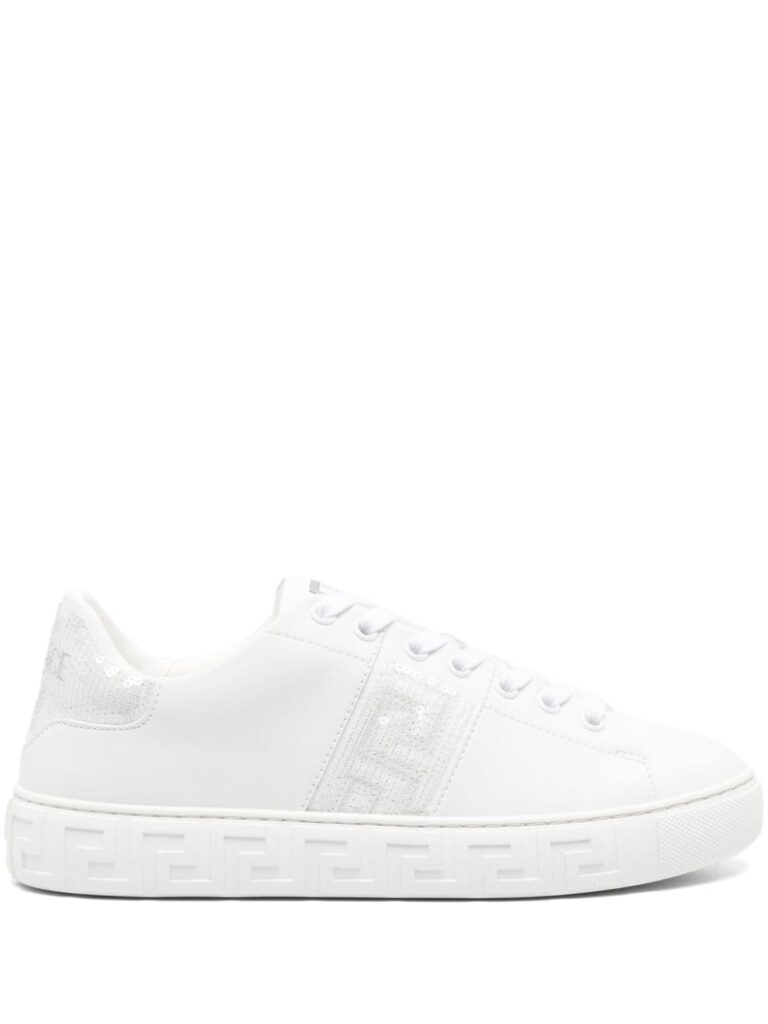 Versace Greca-embellished sneakers