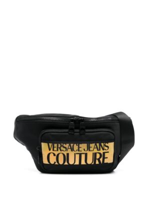 Versace Jeans Couture logo-print zip-fastening belt bag