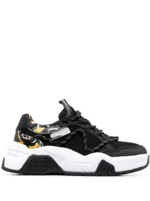 Versace Jeans Couture mesh-panel low-top sneakers