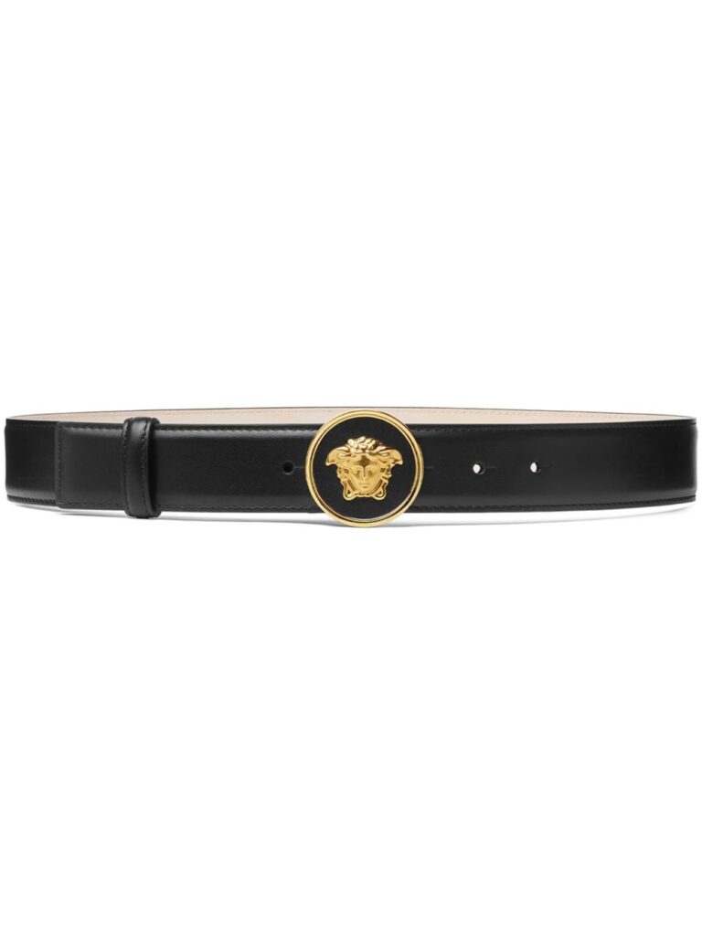 Versace La Medusa leather belt