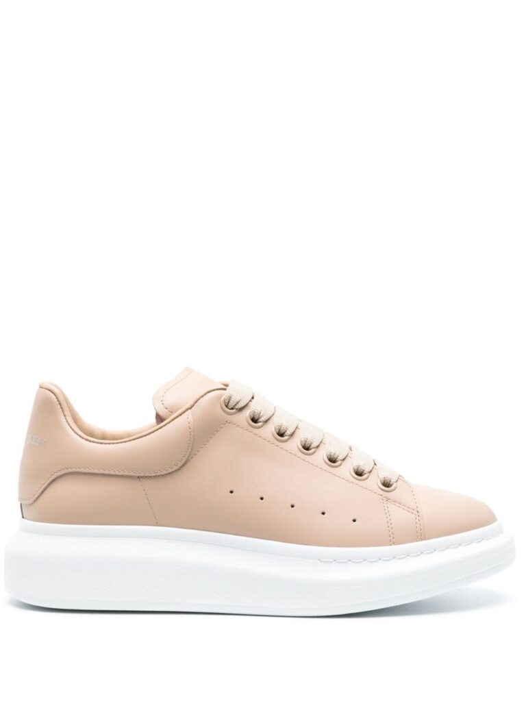 Alexander McQueen Oversized leather sneakers